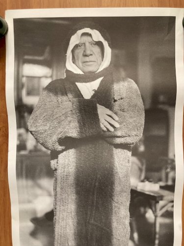 Affiche - Photographies de Jacqueline Picasso - Galerie des Arènes - Nimes 1983