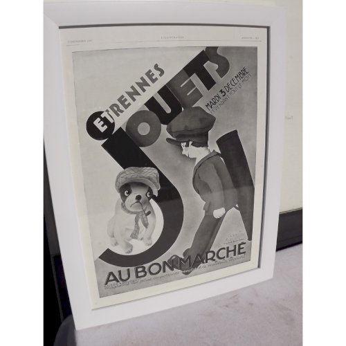 Affiche Pub «Au Bon Marché» 1929 par Wilquin