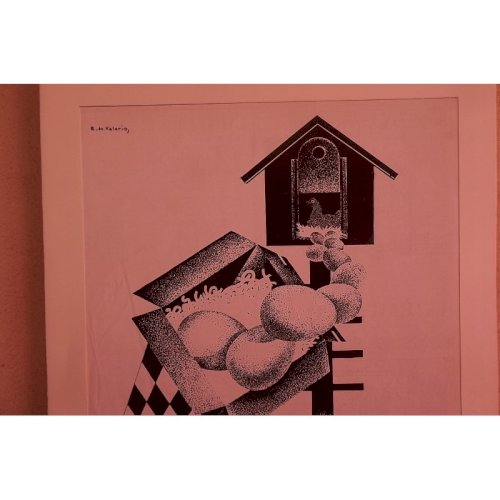 Affiche Pub LUSTUCRU 1928 dAprés R.de Valèrio