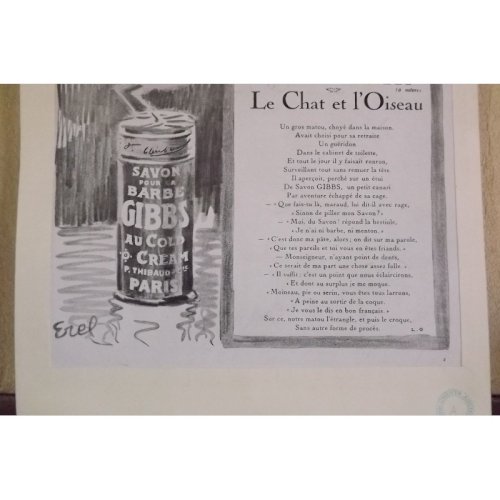 Affiche Pub Ricqlès 1960