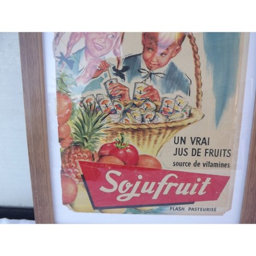 Affiche Pub SOJUFRUIT 1958 O Kley