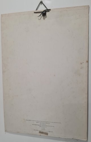 Affiche publicitaire cartonnée "La Vache qui Rit", Benjamin Rabier - Éditions Clouet 1995