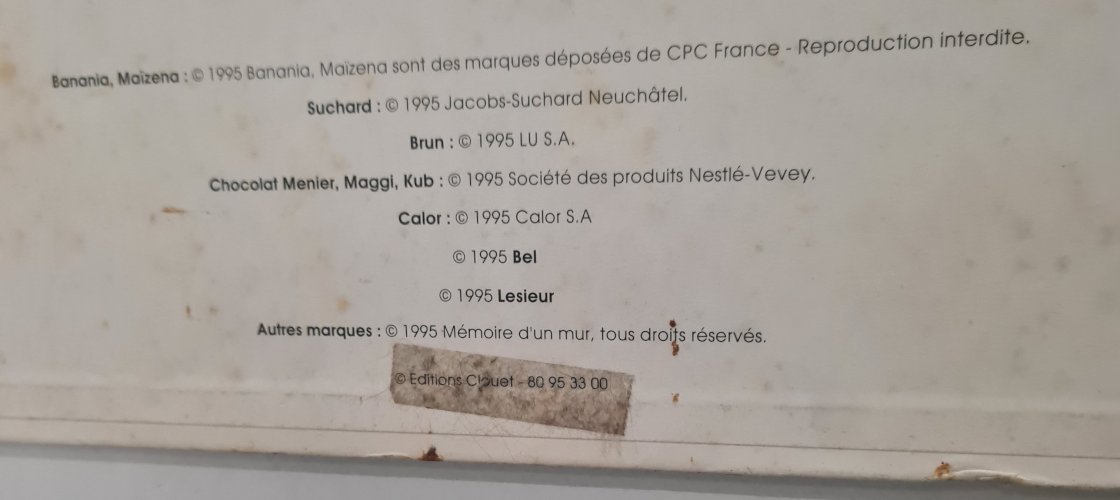 Affiche publicitaire cartonnée "La Vache qui Rit", Benjamin Rabier - Éditions Clouet 1995