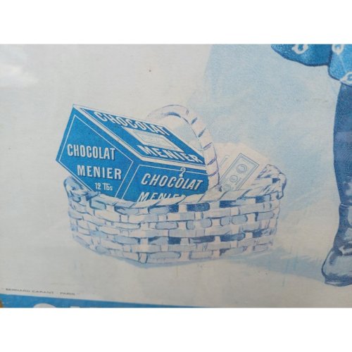 Affiche Publicitaire des Chocolats Menier