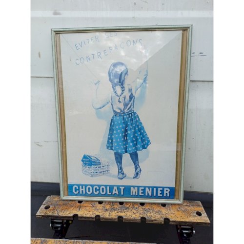 Affiche Publicitaire des Chocolats Menier