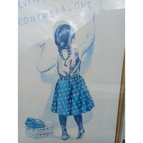 Affiche Publicitaire des Chocolats Menier