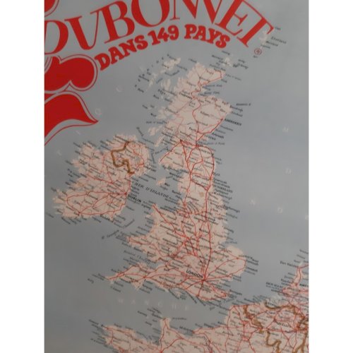 Affiche Publicitaire Dubonnet 1958