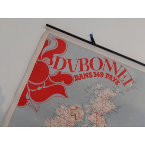 Affiche Publicitaire Dubonnet 1958