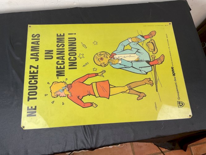 AFFICHE PUBLICITAIRE humoristique