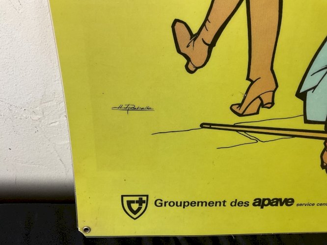 AFFICHE PUBLICITAIRE humoristique