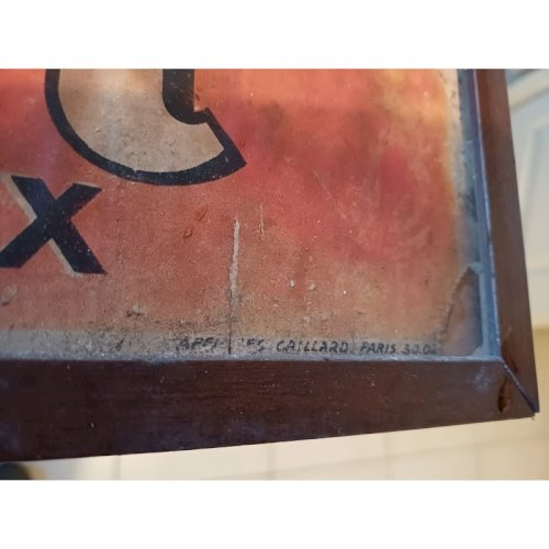 Affiche Publicité Ancienne de : Peugeot