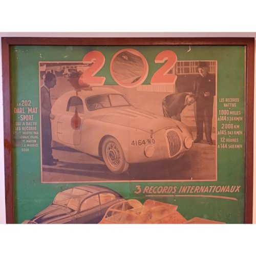 Affiche Publicité Ancienne de : Peugeot