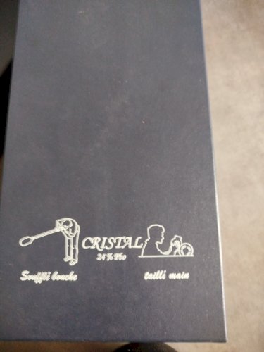 Aiguière en cristal 