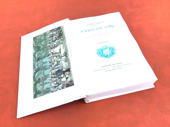 Albert Babeau  Paris en 1789  Ouvrage illustré de 150gravures sur bois 