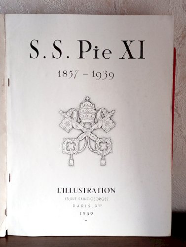 Album ancien 1939 – Sa Sainteté Pie XI – hors-série L’Illustration – livre religieux catholique vintage collection