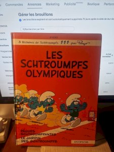 The Olympic Smurfs Album Volume 11 - E0 DL1983
