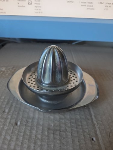 ALESSI -Presse Agrume Fruit en Inox 18-10