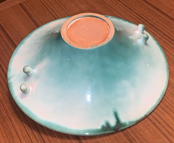 Alexandre Gempfenstein à Wimmel Belgique céramique coupe art déco 1930's