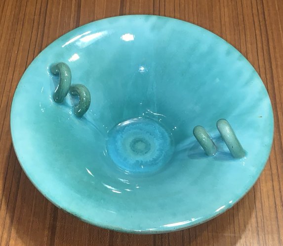 Alexandre Gempfenstein à Wimmel Belgique céramique coupe art déco 1930's