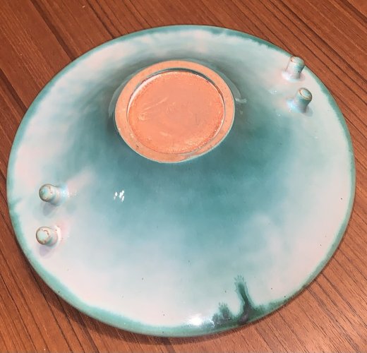 Alexandre Gempfenstein à Wimmel Belgique céramique coupe art déco 1930's