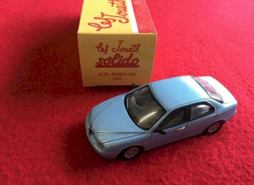 SOLIDO 106 ALFA ROMEO Giulietta Spider Bleu 1.43