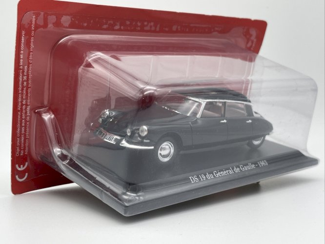  Citroën DS 19 Du Général De Gaulle (1963) 1/43 Atlas