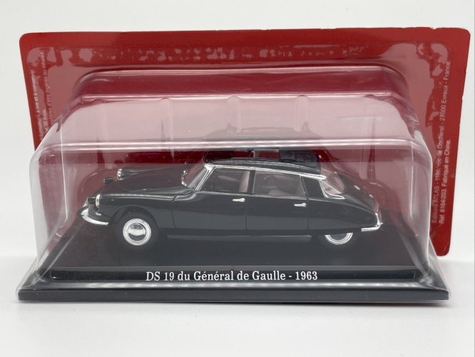  Citroën DS 19 Du Général De Gaulle (1963) 1/43 Atlas