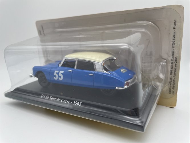  Citroën DS 19 Tour De Corse (1963) 1/43 Atlas