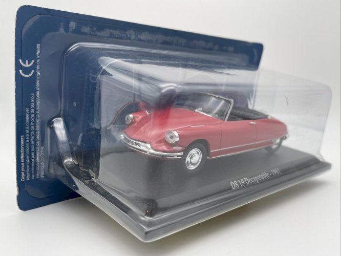  Citroën DS 19 Décapotable (1961) 1/43 Atlas