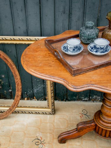 Alfred, le guéridon en bois N°114