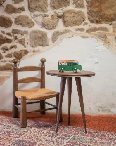 Alfred, le guéridon en bois N°120