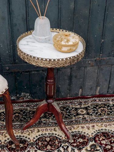 Alfred, le guéridon en bois N°91