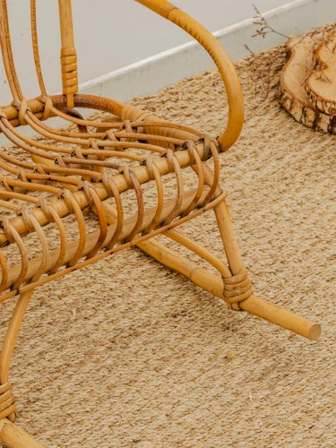 Alibert, le mini rocking-chair en rotin N°55