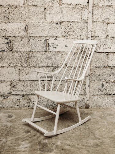 Alibert, le rocking-chair blanc N°37
