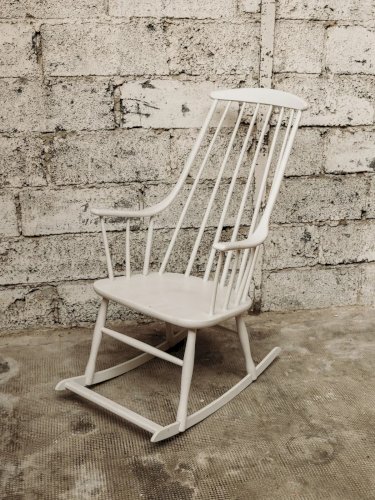 Alibert, le rocking-chair blanc N°37