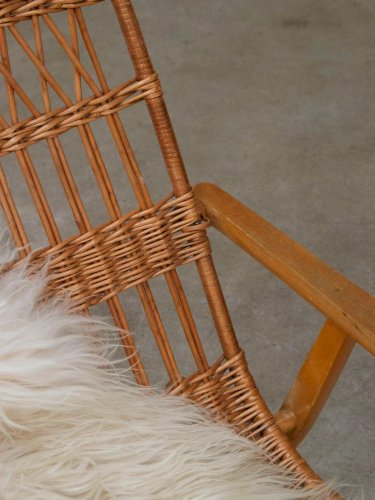 Alibert, le rocking-chair Uluv en bois clair N°56