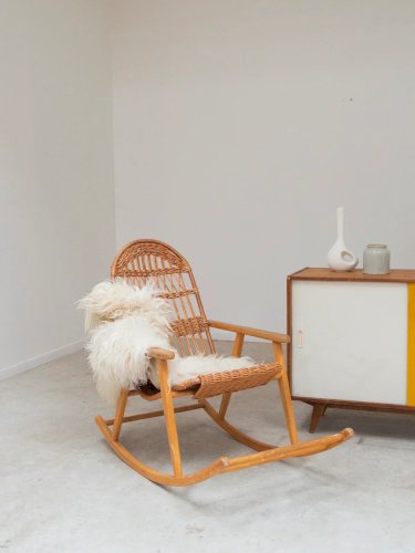 Alibert, le rocking-chair Uluv en bois clair N°56