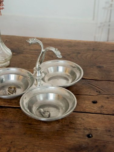 Alix, la coupelle triple en métal N°519