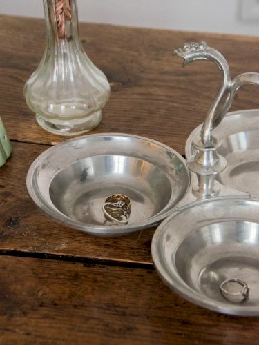 Alix, la coupelle triple en métal N°519