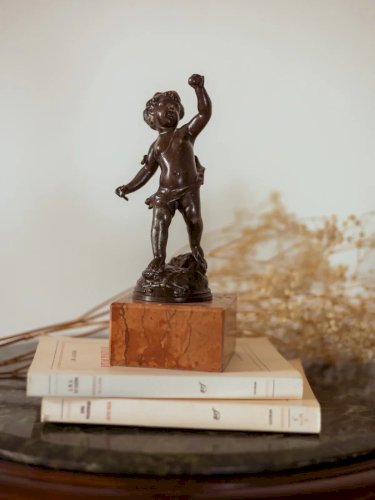 Alix, la paire de chérubins en bronze N°564