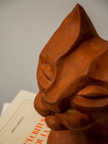 Alix, la statue chat en céramique N°531