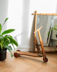 Alix, la trottinette en bois N°484