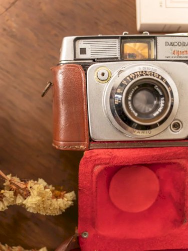 Alix, l'appareil photo décoratif en plastique N°551