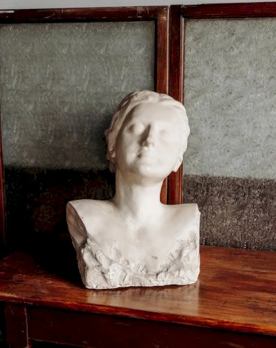Alix, le buste en plâtre N°243