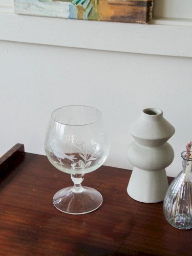 Alix, le grand verre sur pied décoratif N°527