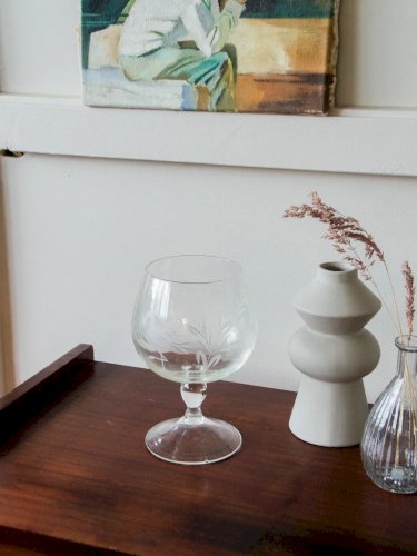 Alix, le grand verre sur pied décoratif N°527