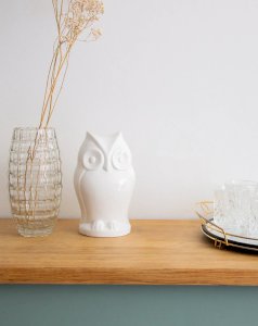 Alix, the porcelain owl No. 20