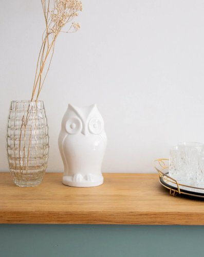 Alix, le hibou en porcelaine N°20