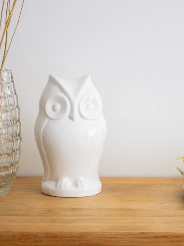 Alix, le hibou en porcelaine N°20