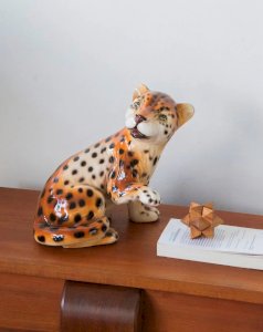 Alix, the Italian ceramic leopard No. 501